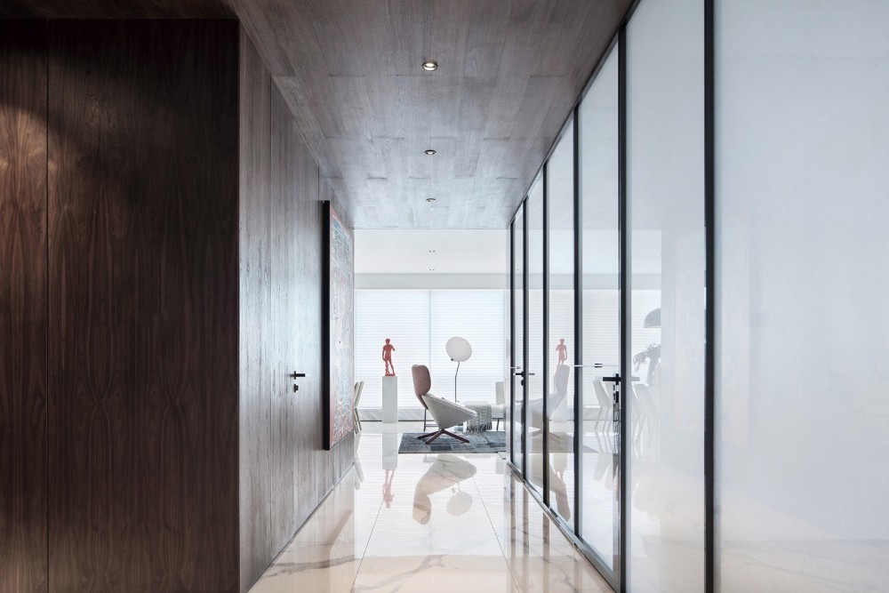 现代简约风格室内设计家装案例-走廊过道 现代简约风格室内设计家装案例-走廊过道