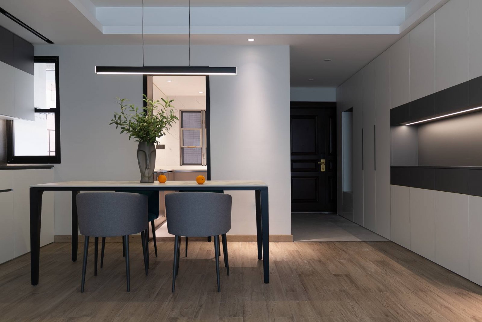 现代简约风格家装设计室内装修效果图-餐厅 现代简约风格家装设计室内装修效果图-餐厅