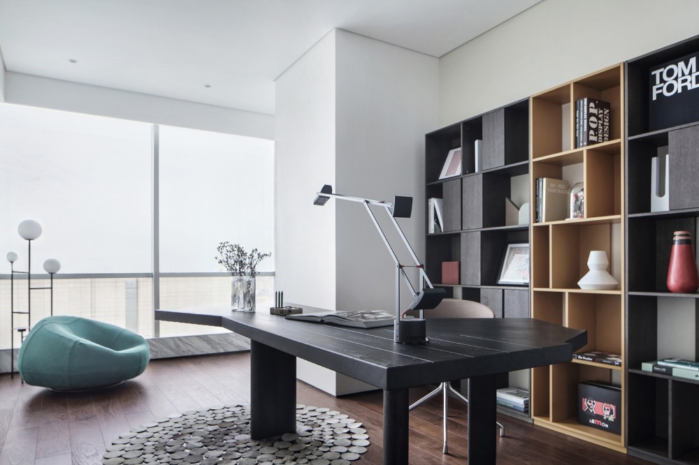 现代简约风格室内设计家装案例-书房 现代简约风格室内设计家装案例-书房