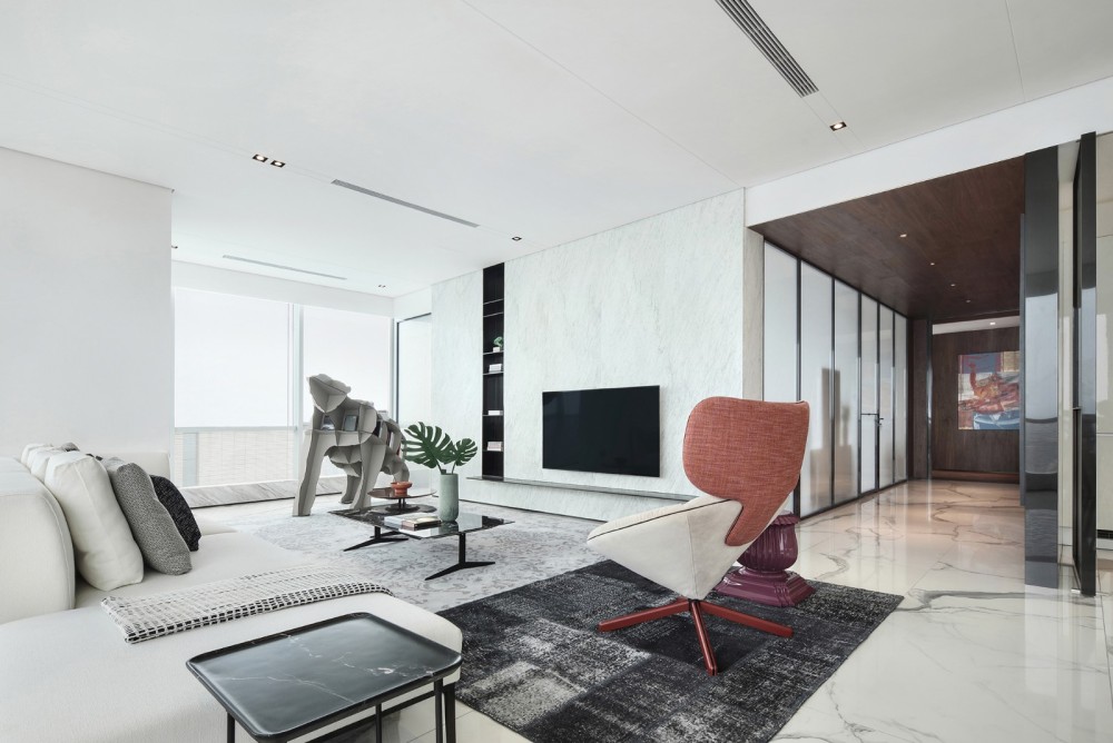 现代简约风格室内设计家装案例-客厅 现代简约风格室内设计家装案例-客厅