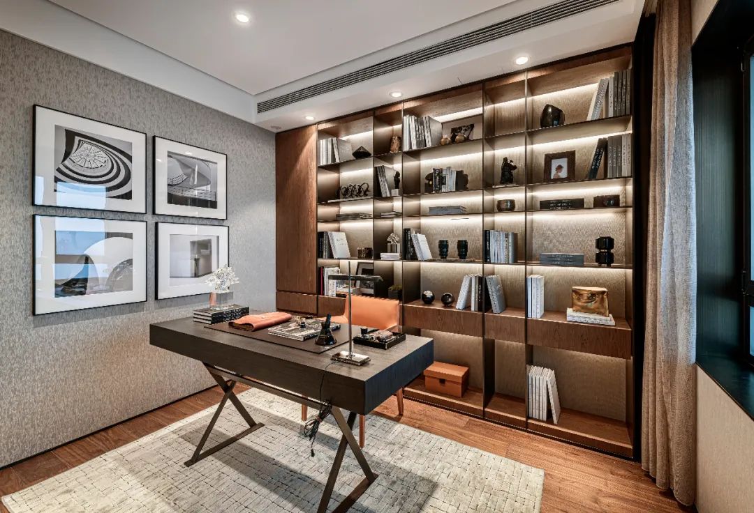 现代简约风格室内设计家装案例-书房 现代简约风格室内设计家装案例-书房