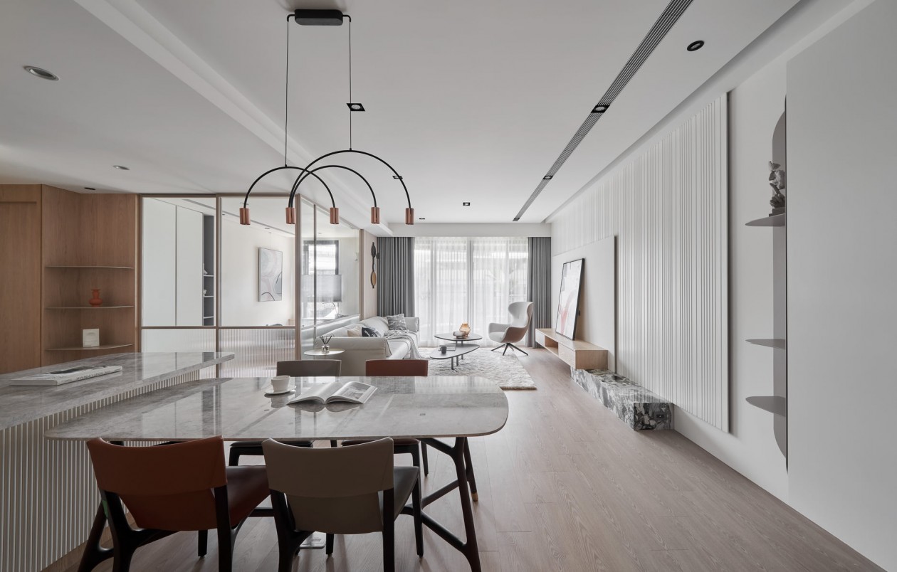 现代简约风格室内设计家装案例-餐厅 现代简约风格室内设计家装案例-餐厅