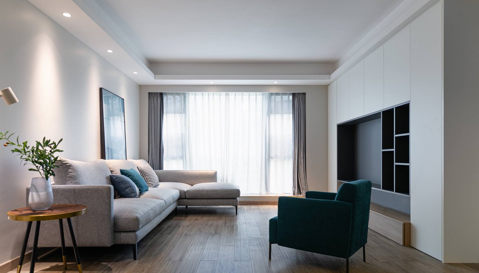 现代简约风格家装设计室内装修效果图-客厅 现代简约风格家装设计室内装修效果图-客厅