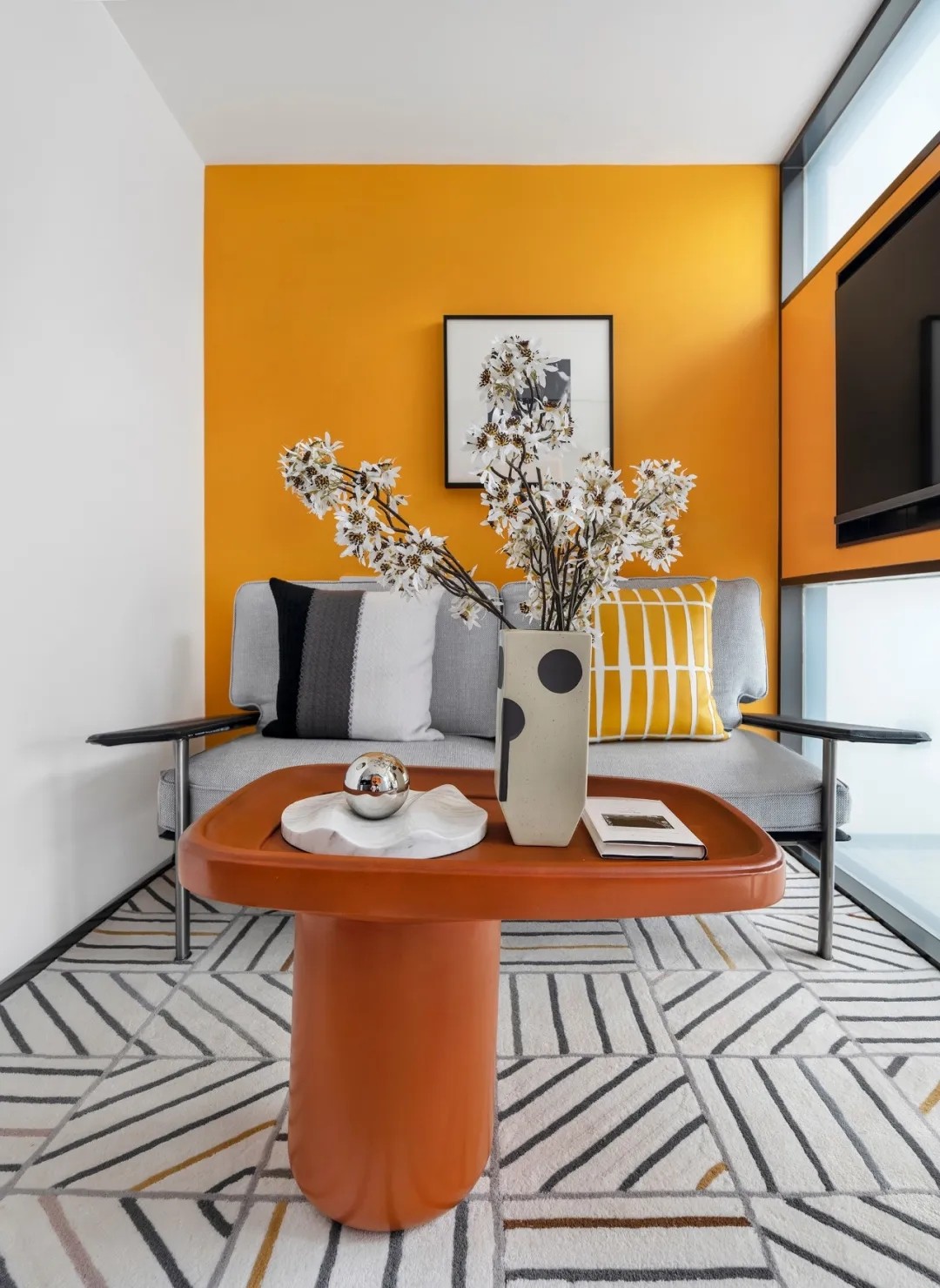 装修案例混搭风格室内装修效果图-背景墙 装修案例混搭风格室内装修效果图-背景墙