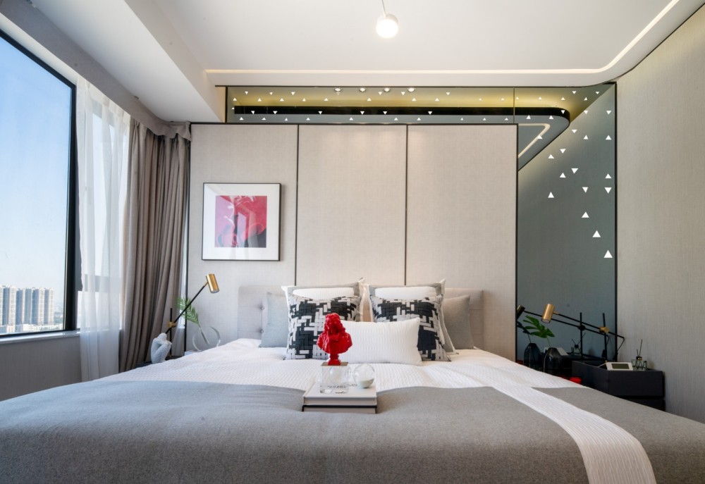 现代简约风格室内设计家装案例-卧室 现代简约风格室内设计家装案例-卧室