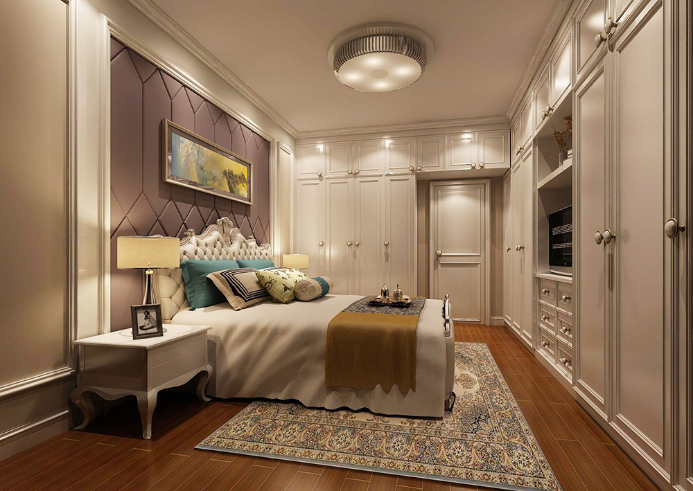 装修公司简欧风格室内装修效果图-客卧 装修公司简欧风格室内装修效果图-客卧