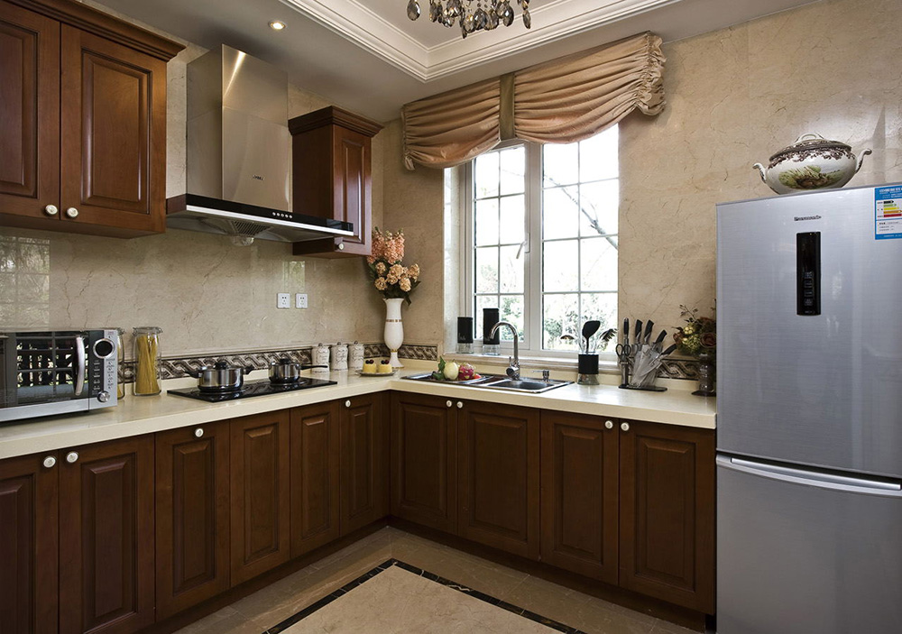 装修公司欧式风格室内装修效果图-厨房 装修公司欧式风格室内装修效果图-厨房