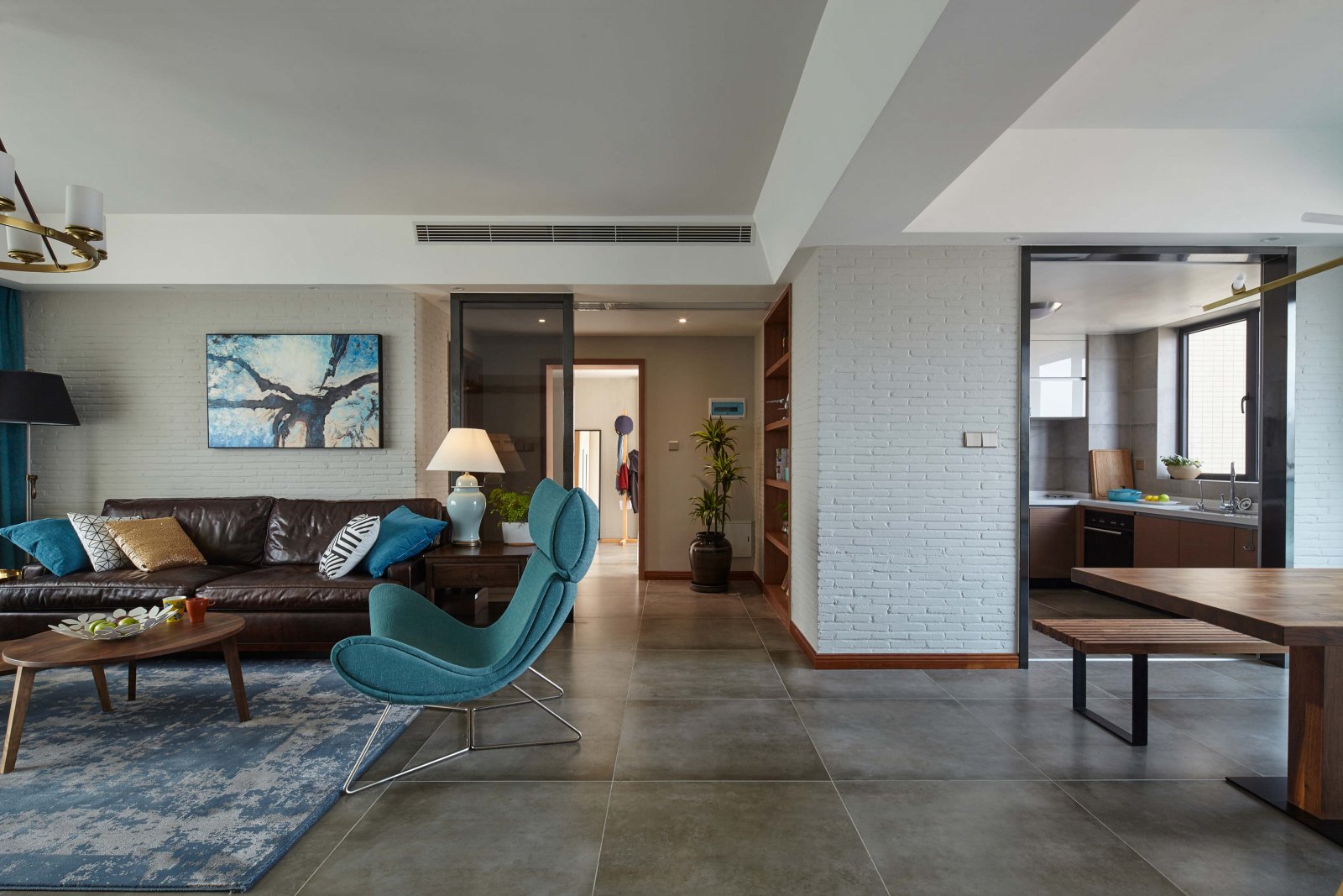 混搭风格家装设计室内装修效果图-客厅 混搭风格家装设计室内装修效果图-客厅